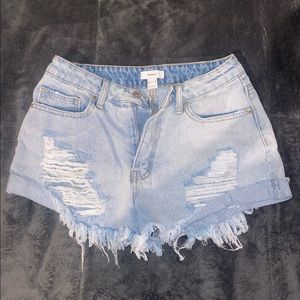 Jean shorts